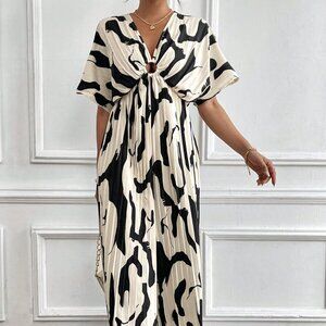 Multicolor Casual Women's V-Neck Shoulder Strap Casual Women's Jumpsuit